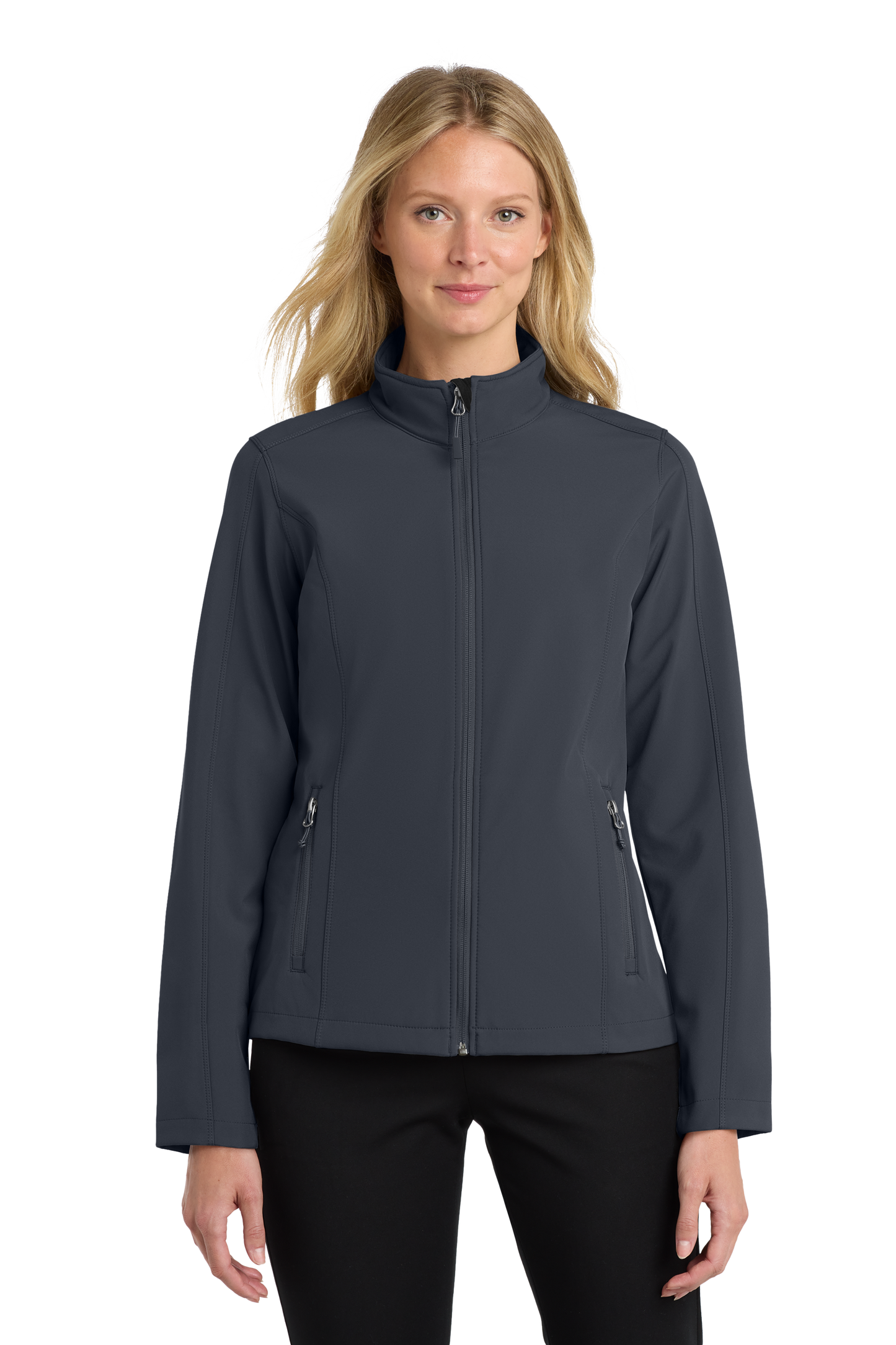 Port Authority® Women's Core Soft Shell Jacket - Battleship Grey