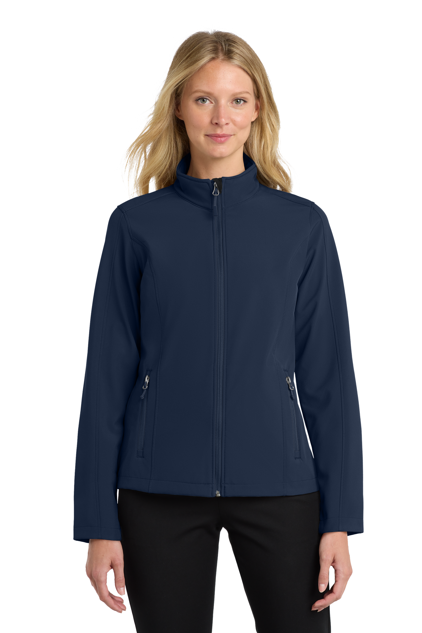 Port Authority® Women's Core Soft Shell Jacket - Dress Blue Navy