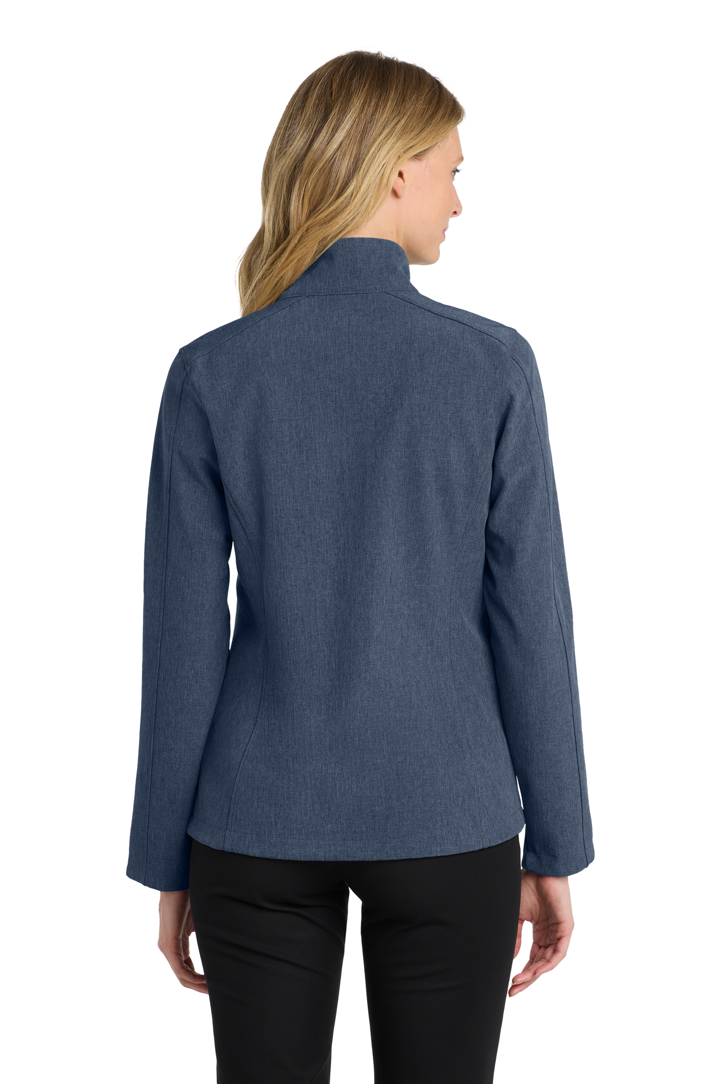 Port Authority® Women's Core Soft Shell Jacket - Navy Heather