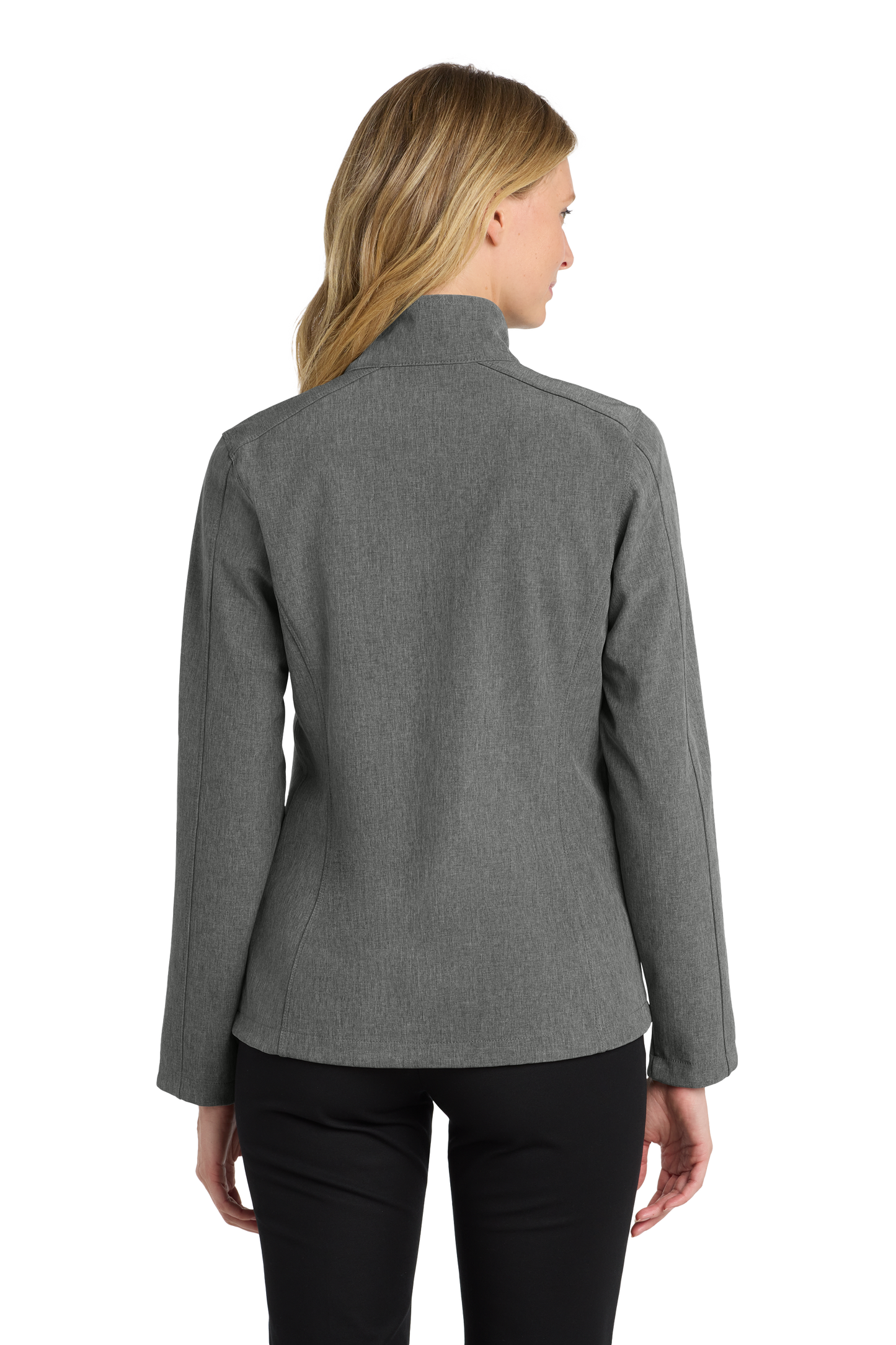 Port Authority® Women's Core Soft Shell Jacket - Pearl Grey Heather