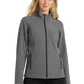 Port Authority® Women's Core Soft Shell Jacket - Pearl Grey Heather