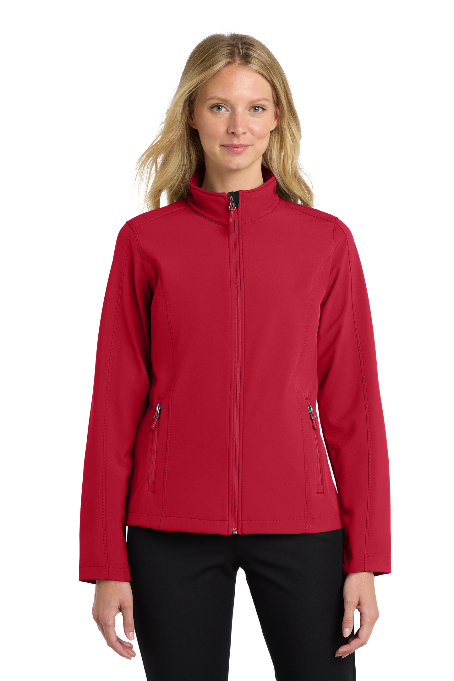 Port Authority® Women's Core Soft Shell Jacket - Rich Red