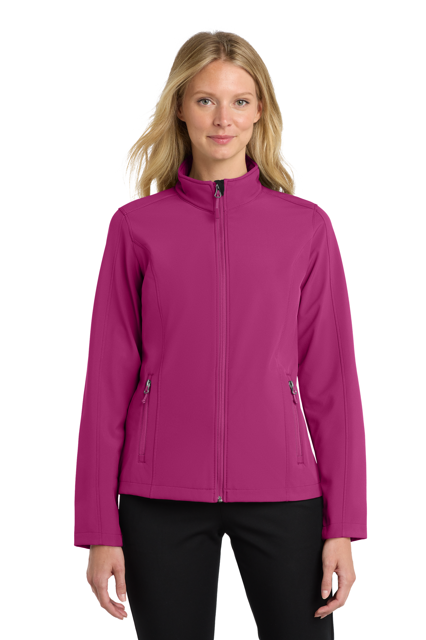 Port Authority® Women's Core Soft Shell Jacket - Very Berry