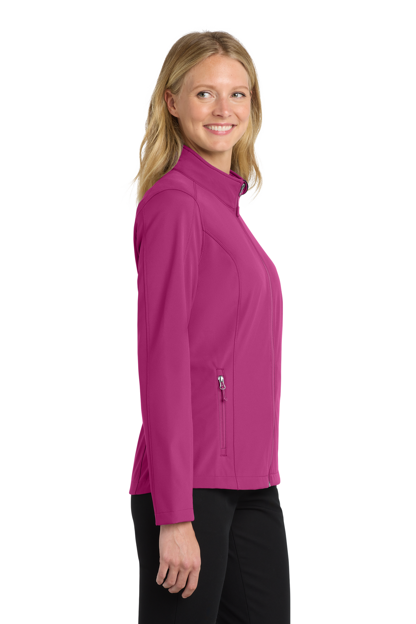 Port Authority® Women's Core Soft Shell Jacket - Very Berry
