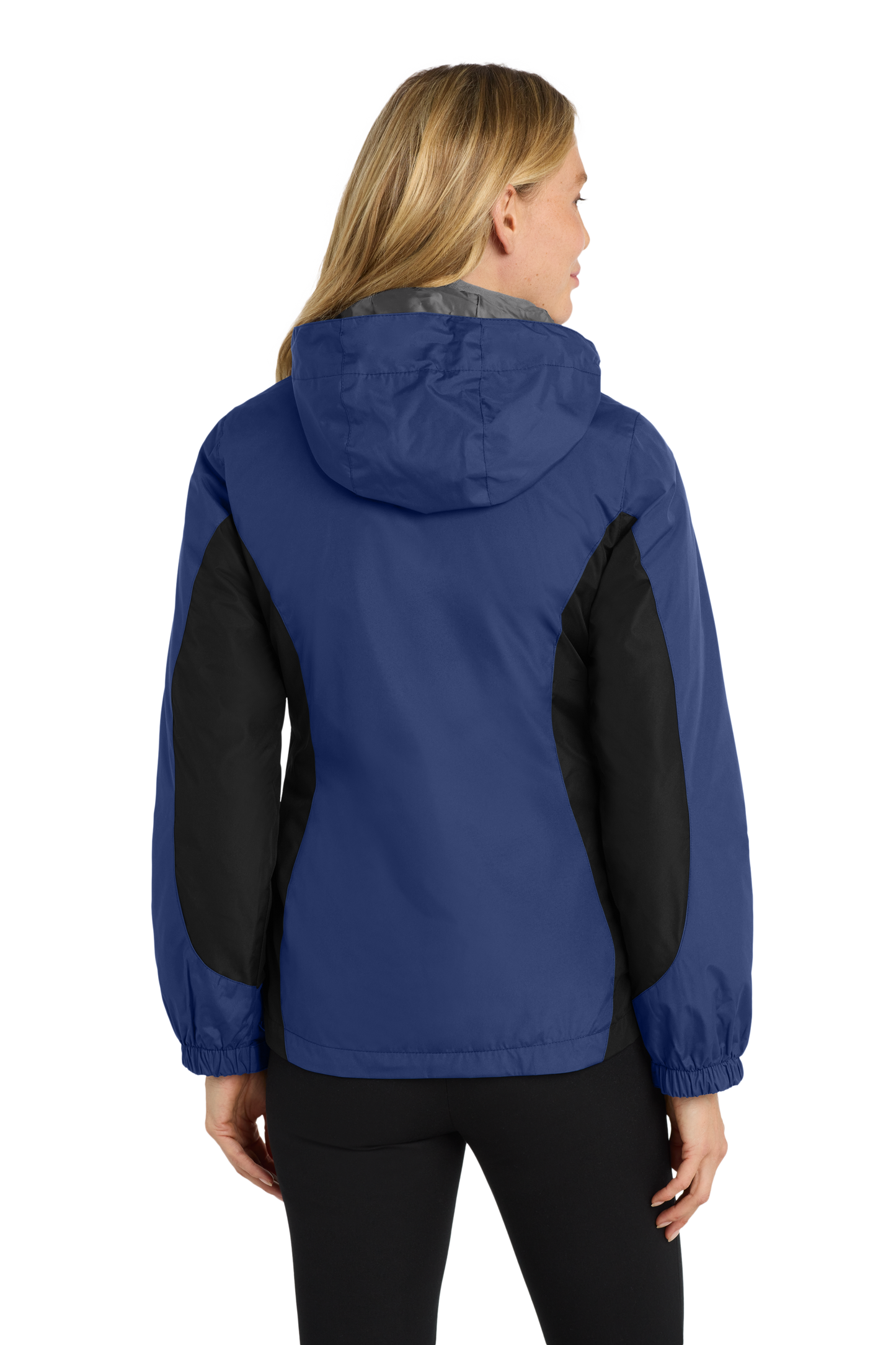 Port Authority® Women's Colorblock 3-in-1 Jacket - Admiral Blue/ Black/ Magnet