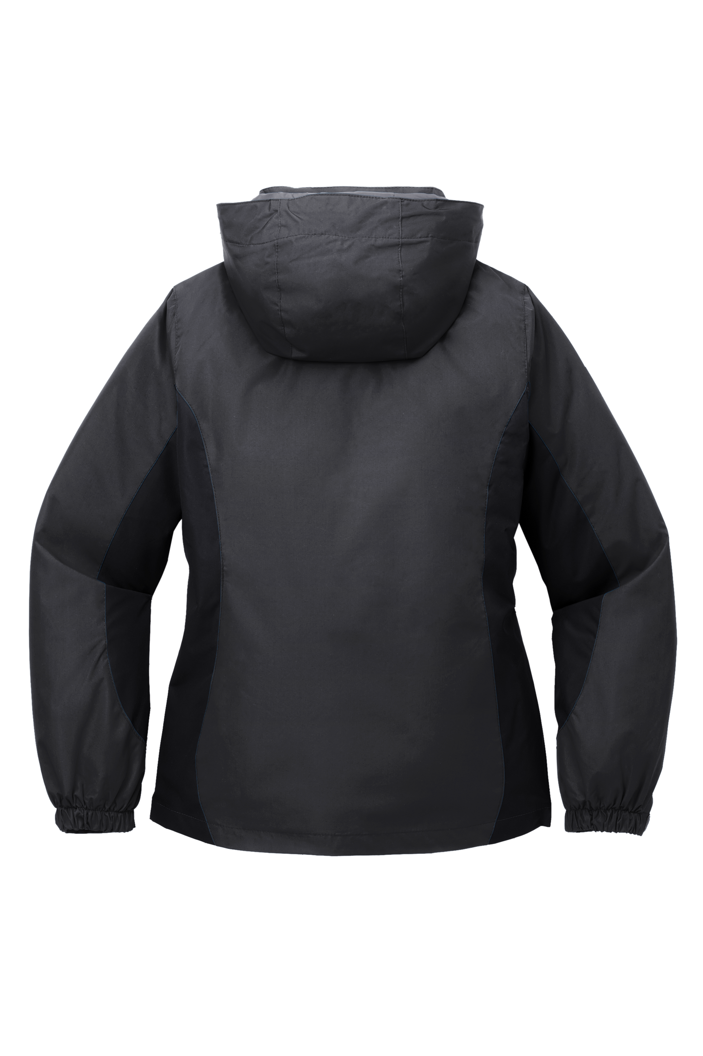 Port Authority® Women's Colorblock 3-in-1 Jacket - Black/ Magnet/ Signal Red