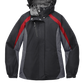 Port Authority® Women's Colorblock 3-in-1 Jacket - Black/ Magnet/ Signal Red