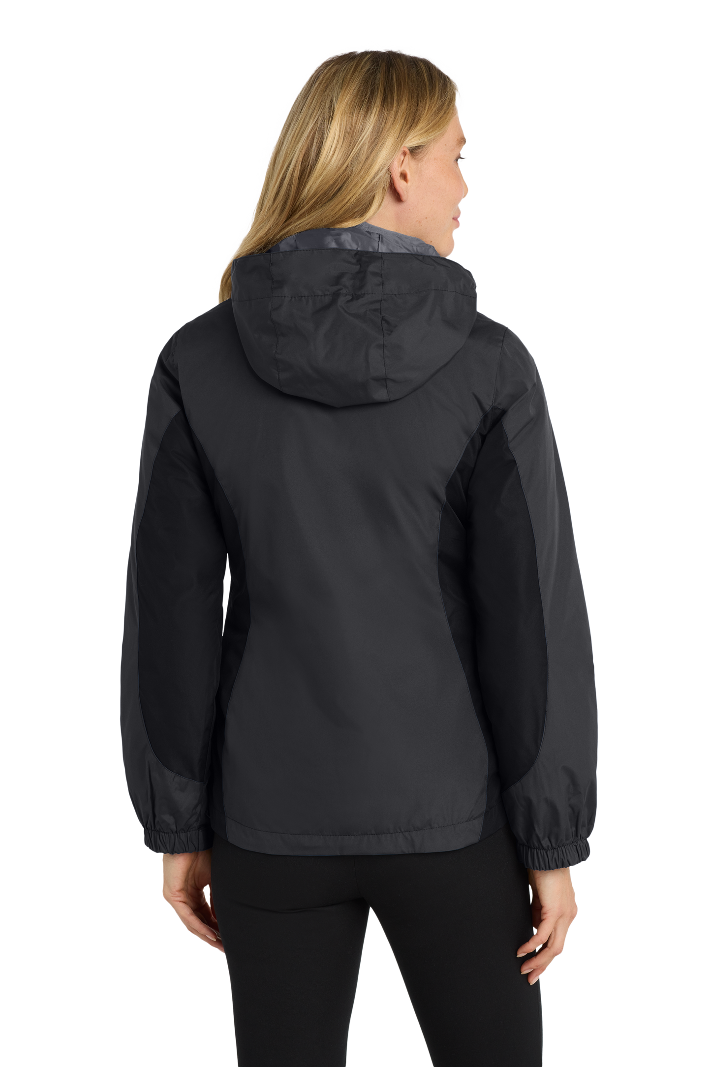 Port Authority® Women's Colorblock 3-in-1 Jacket - Black/ Black/ Magnet
