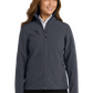 Port Authority® Women's Welded Soft Shell Jacket - Battleship Grey