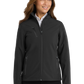 Port Authority® Women's Welded Soft Shell Jacket - Black
