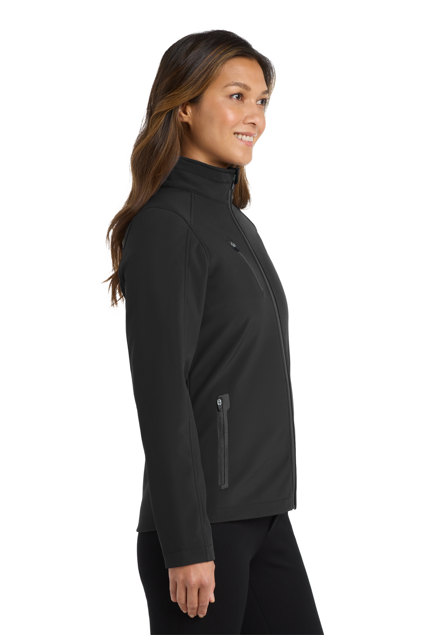Port Authority® Women's Welded Soft Shell Jacket - Black