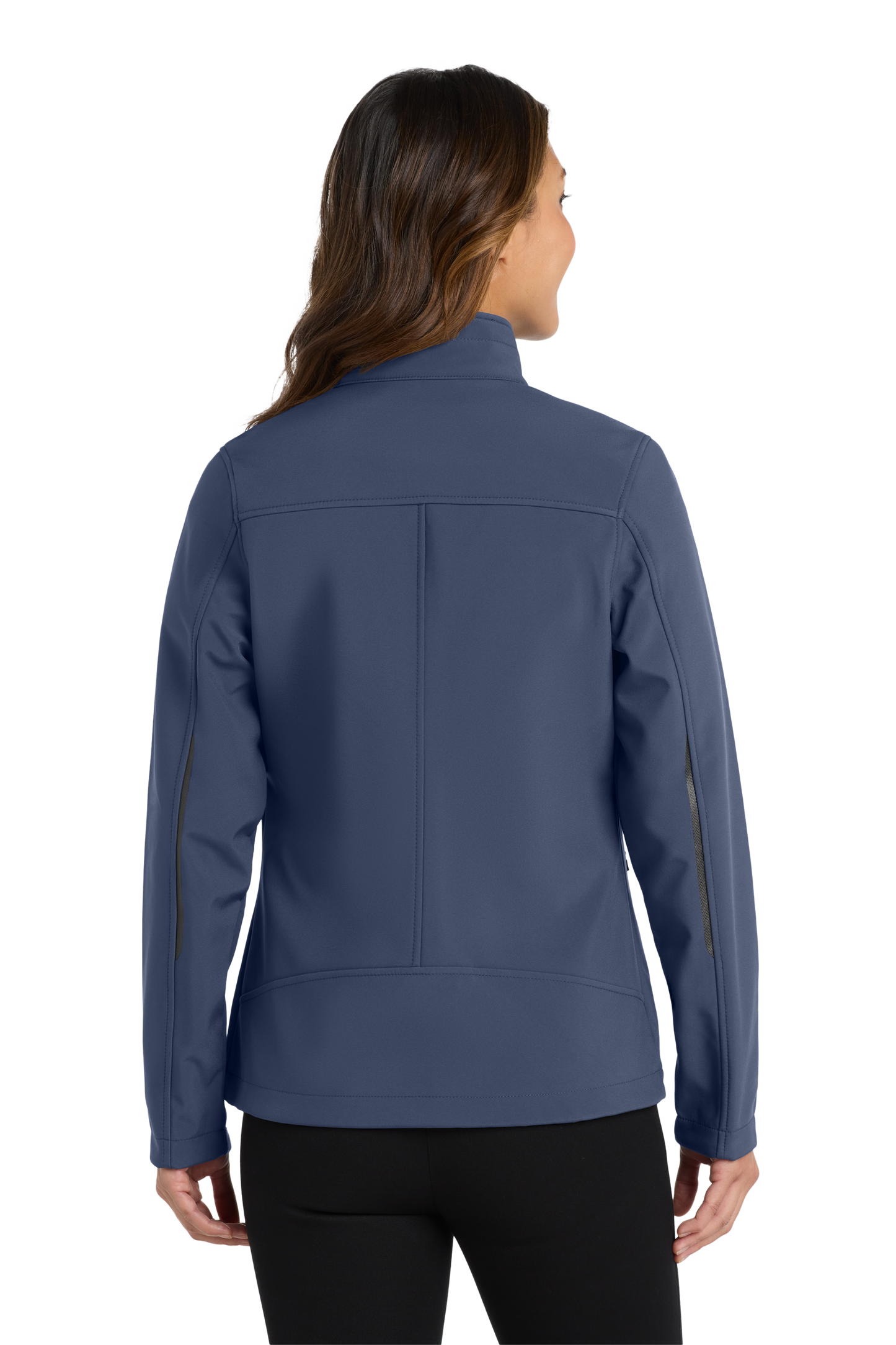 Port Authority® Women's Welded Soft Shell Jacket - Dress Blue Navy
