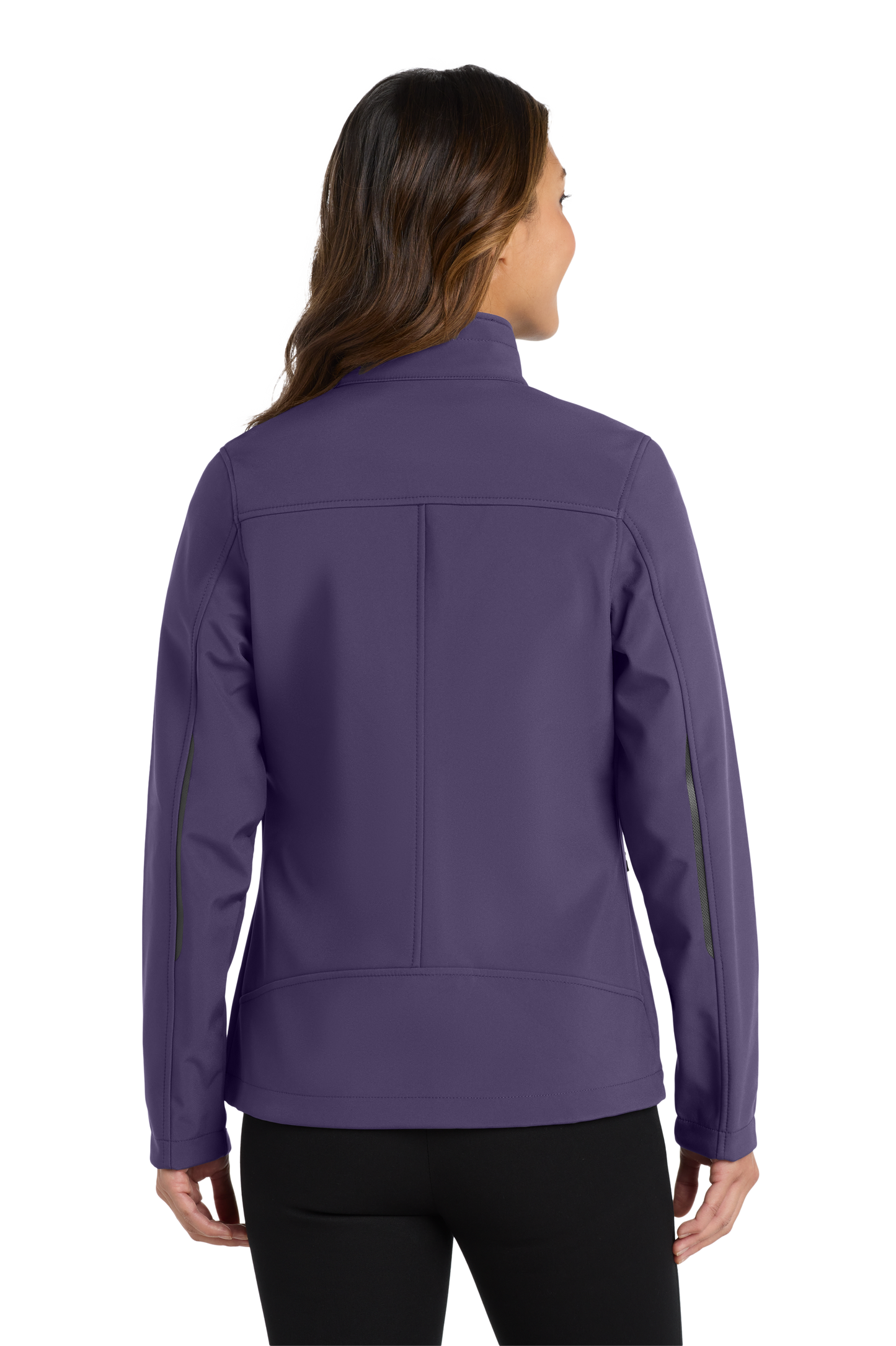 Port Authority® Women's Welded Soft Shell Jacket - Posh Purple