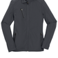 Port Authority® Women's Welded Soft Shell Jacket - Battleship Grey