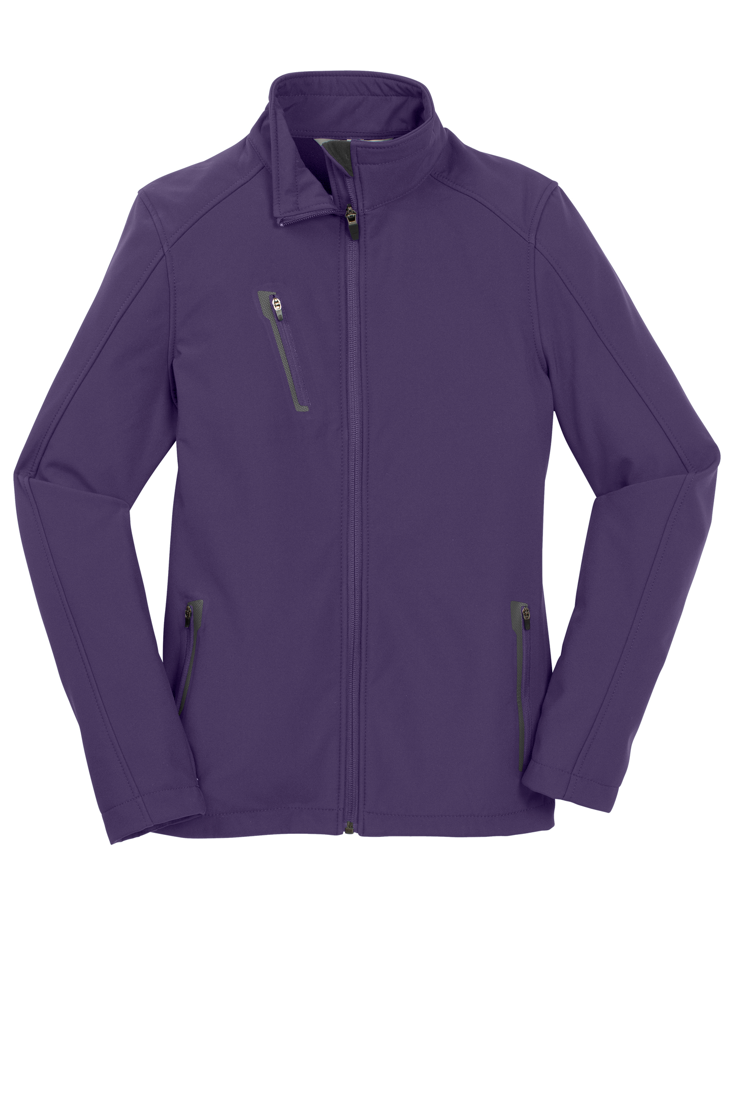 Port Authority® Women's Welded Soft Shell Jacket - Posh Purple