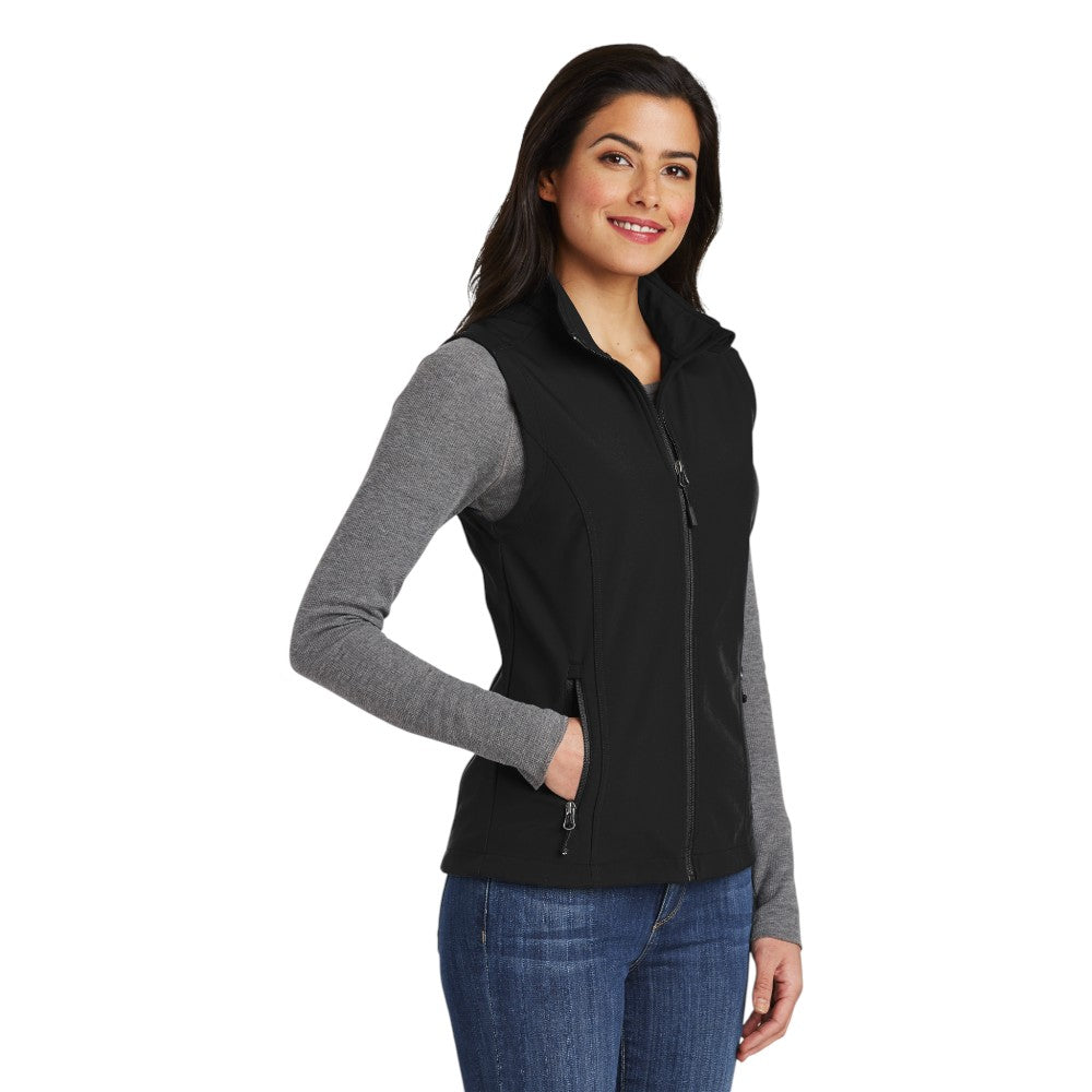 Port Authority® Women's Core Soft Shell Vest - Black