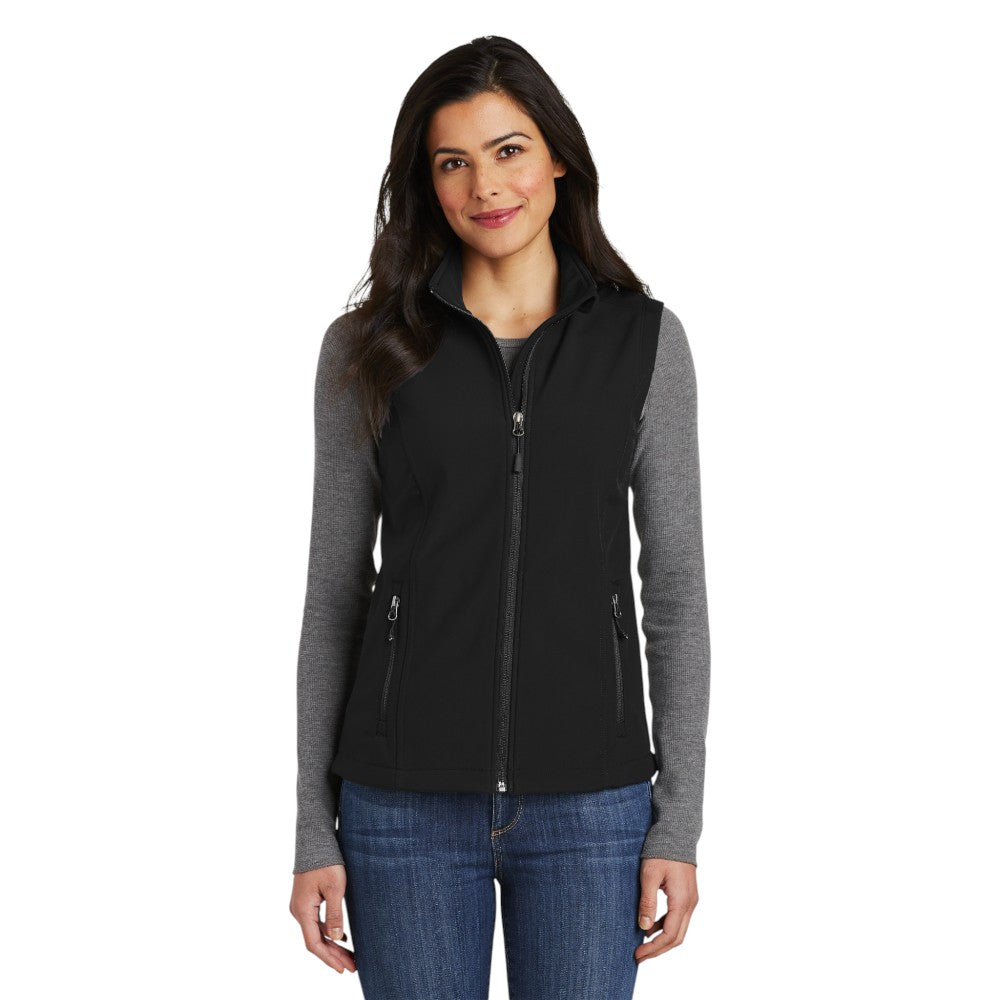 Port Authority® Women's Core Soft Shell Vest - Black