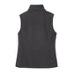Port Authority® Women's Core Soft Shell Vest - Black Charcoal Heather
