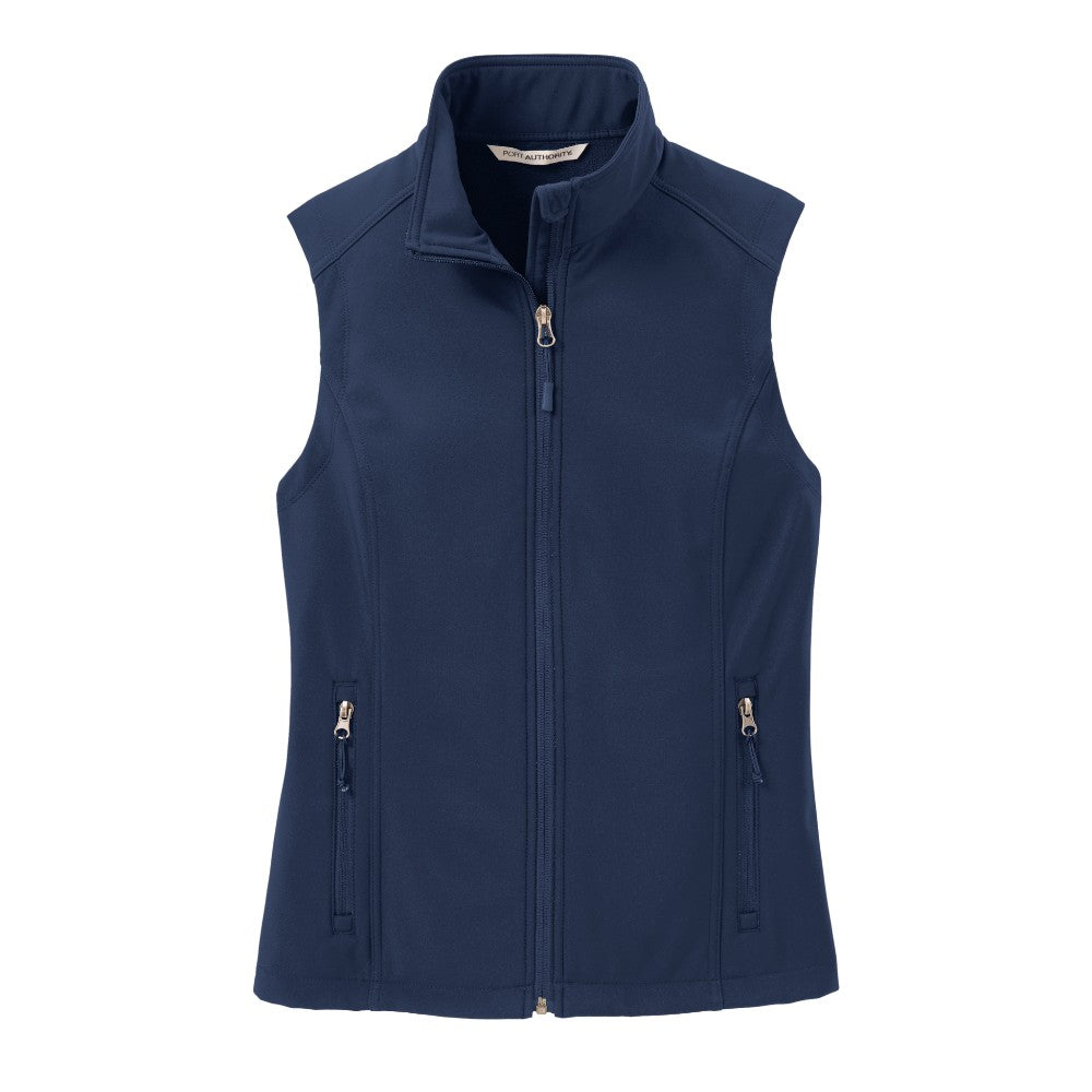 Port Authority® Women's Core Soft Shell Vest - Dress Blue Navy