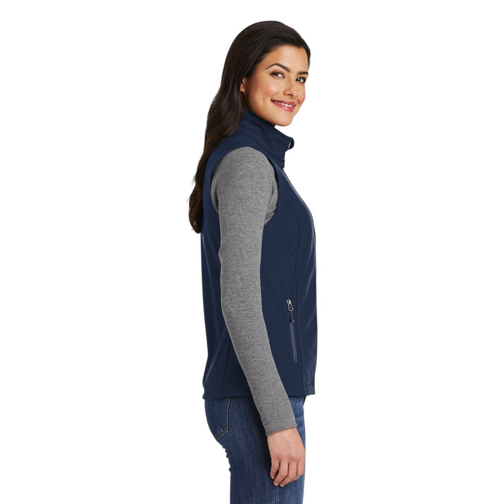 Port Authority® Women's Core Soft Shell Vest - Dress Blue Navy