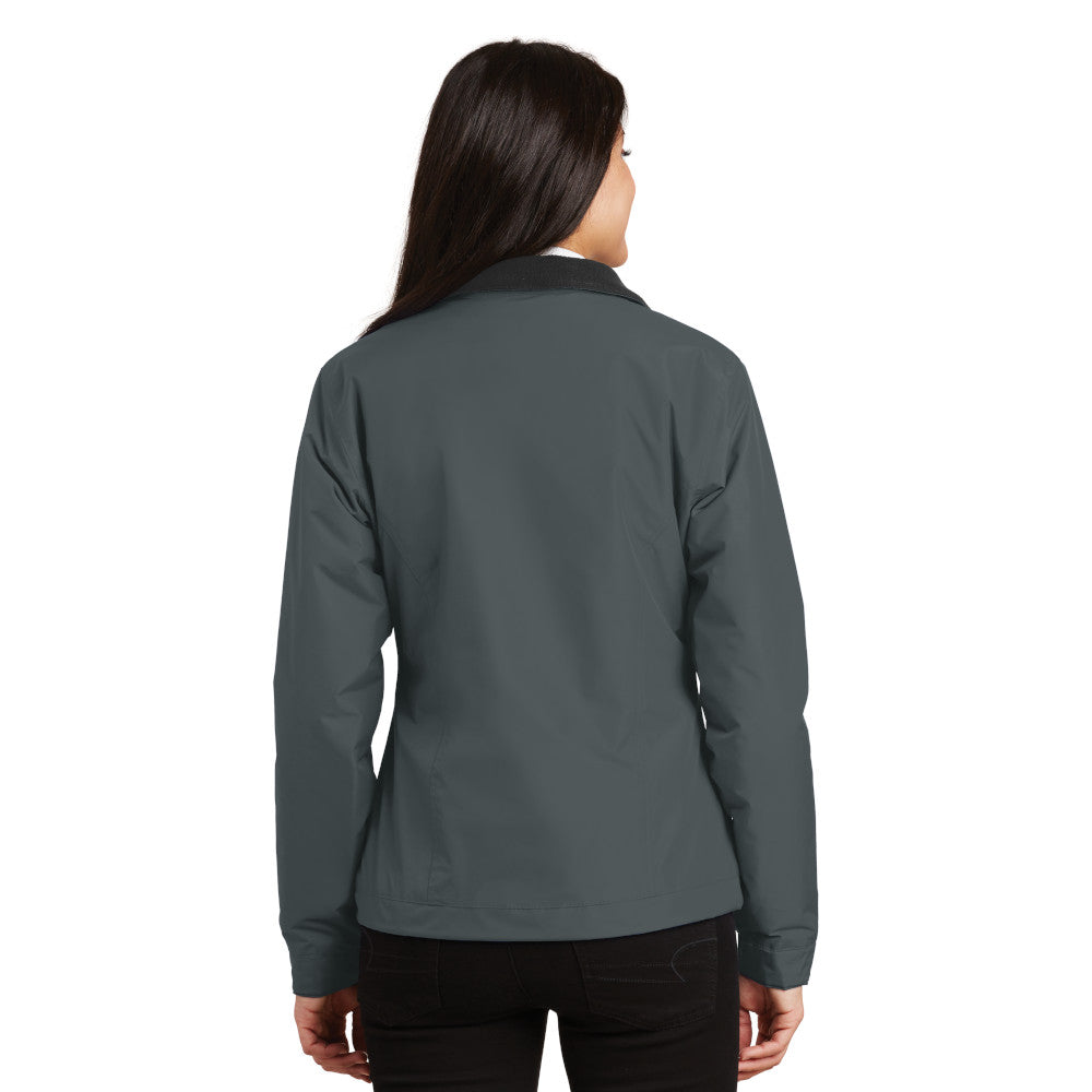 Port Authority® Women's Challenger™ Jacket - Steel Grey / True Black