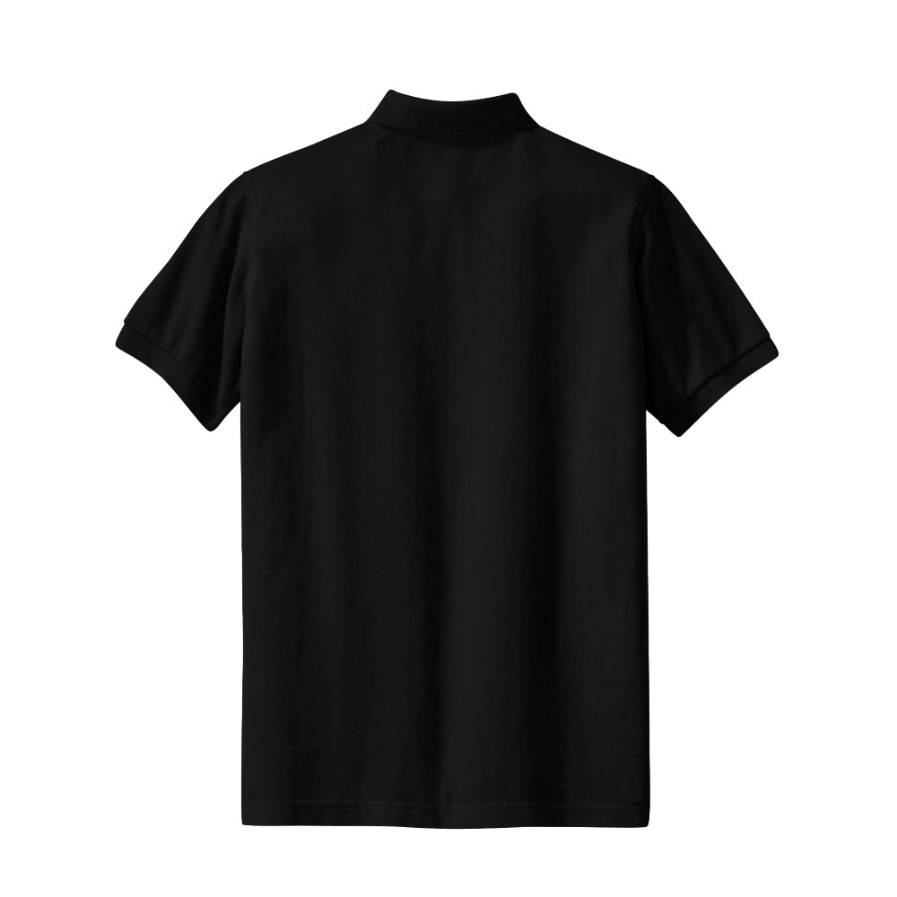 Port Authority® Women's Heavyweight Cotton Pique Polo - Black