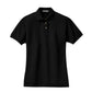 Port Authority® Women's Heavyweight Cotton Pique Polo - Black