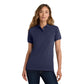 Port Authority® Women's Heavyweight Cotton Pique Polo - Navy