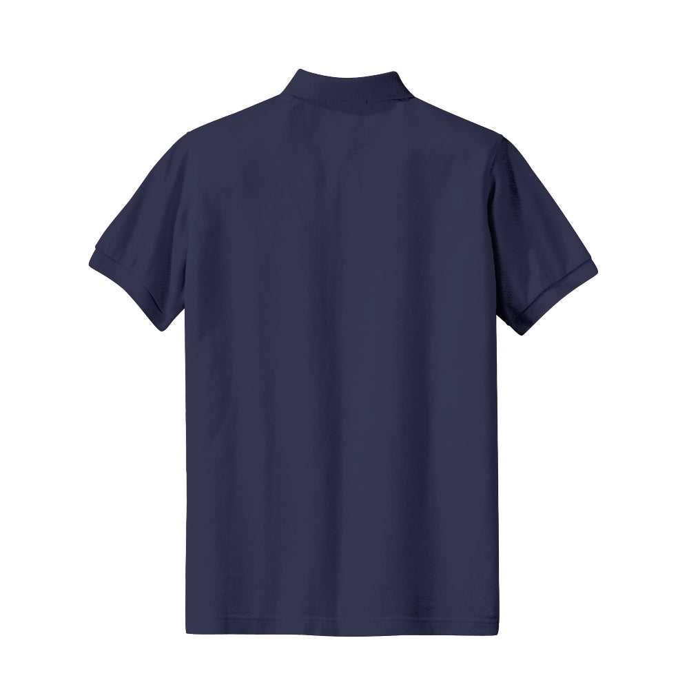Port Authority® Women's Heavyweight Cotton Pique Polo - Navy