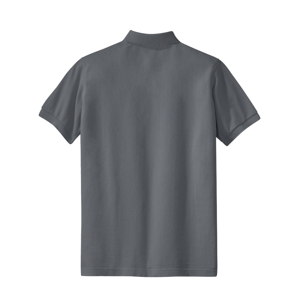 Port Authority® Women's Heavyweight Cotton Pique Polo - Steel Grey