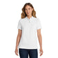 Port Authority® Women's Heavyweight Cotton Pique Polo - White