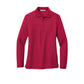 Port Authority® Women's Silk Touch™ Long Sleeve Polo - Red