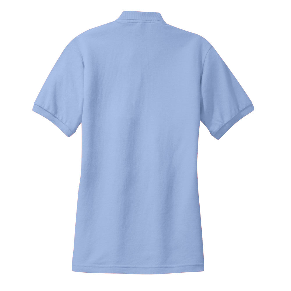 Port Authority® Women's Silk Touch™ Polo - Light Blue