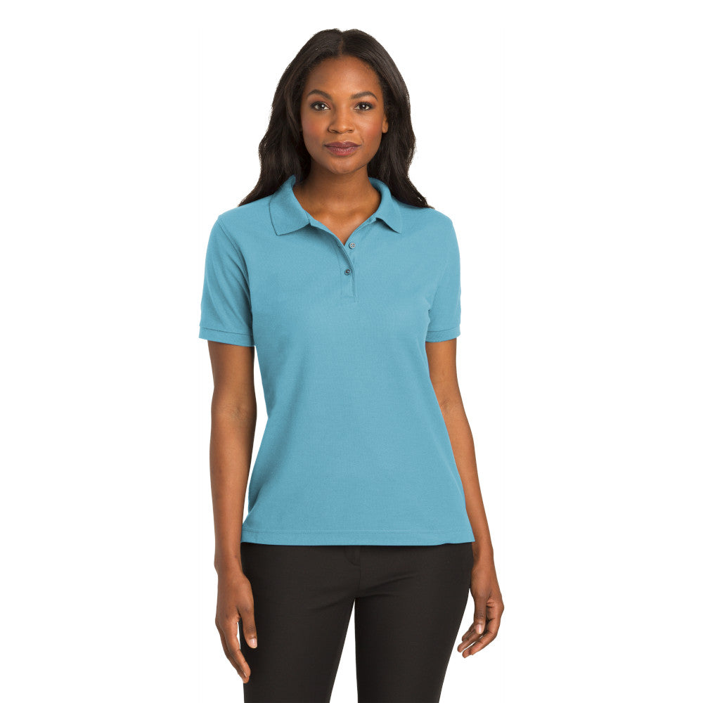 Port Authority® Women's Silk Touch™ Polo - Maui Blue