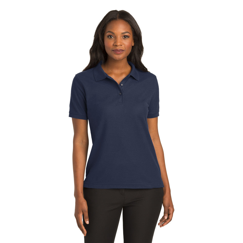 Port Authority® Women's Silk Touch™ Polo - Navy