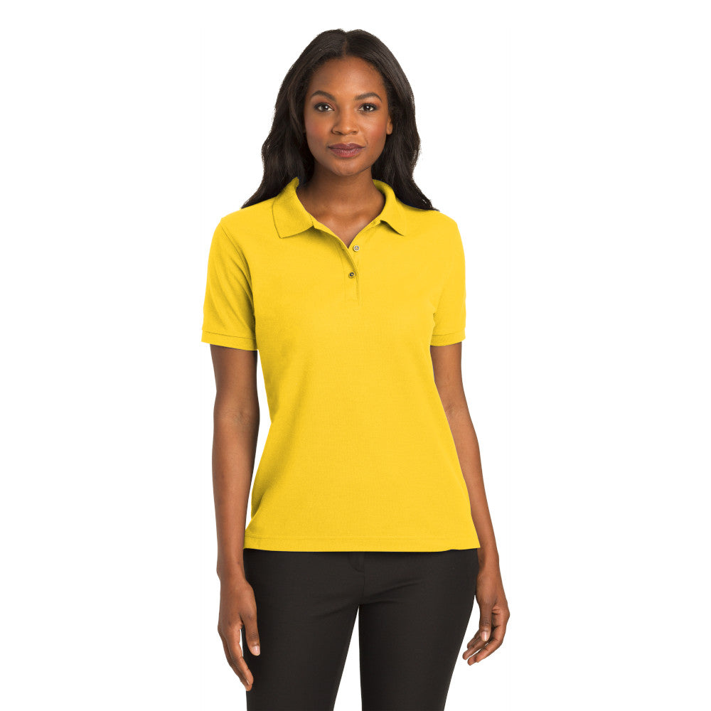 Port Authority® Women's Silk Touch™ Polo - Sunflower Yellow