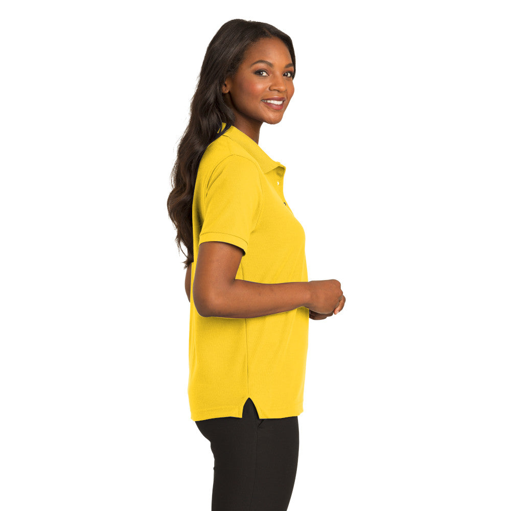 Port Authority® Women's Silk Touch™ Polo - Sunflower Yellow
