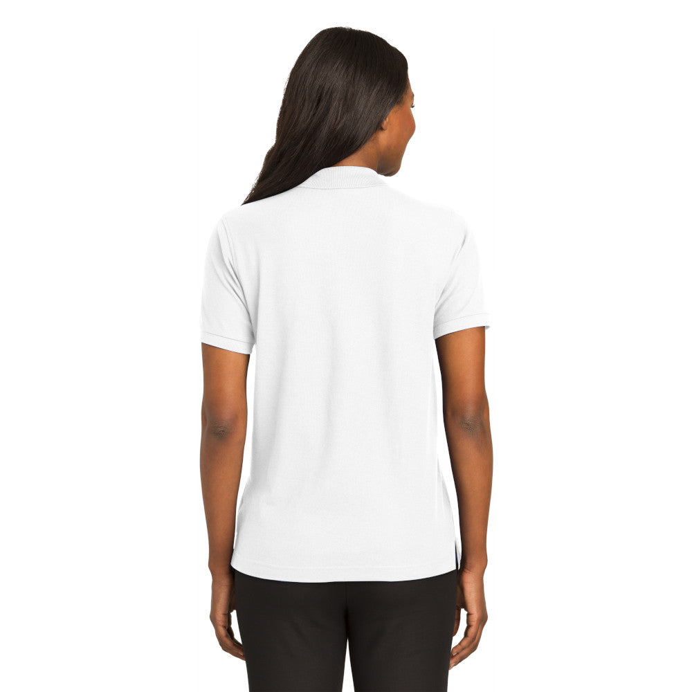 Port Authority® Women's Silk Touch™ Polo - White