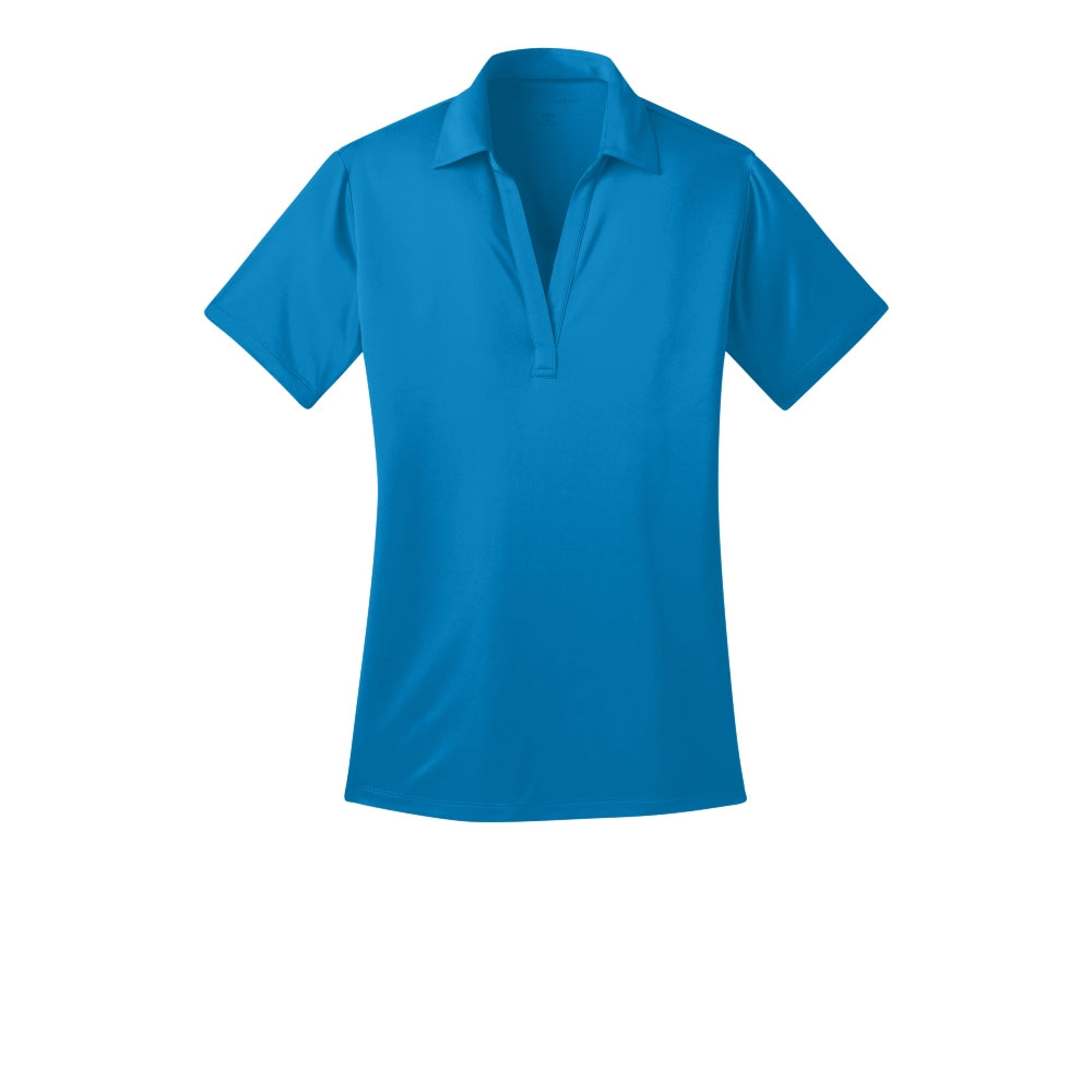 Port Authority® Women's Silk Touch™ Performance Polo - Brilliant Blue