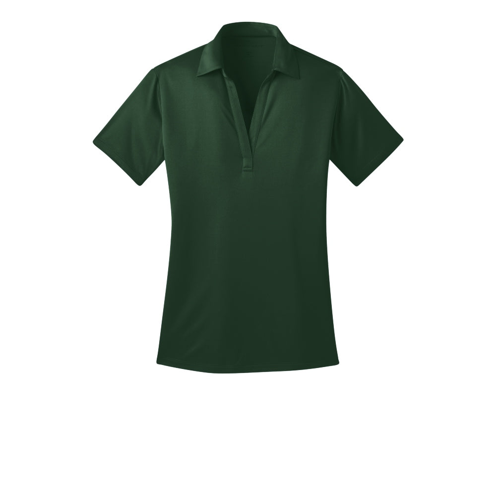 Port Authority® Women's Silk Touch™ Performance Polo - Dark Green