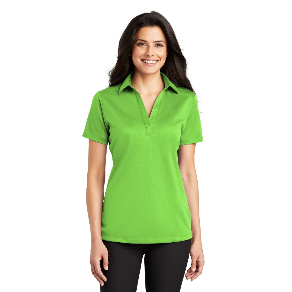 Port Authority® Women's Silk Touch™ Performance Polo - Lime