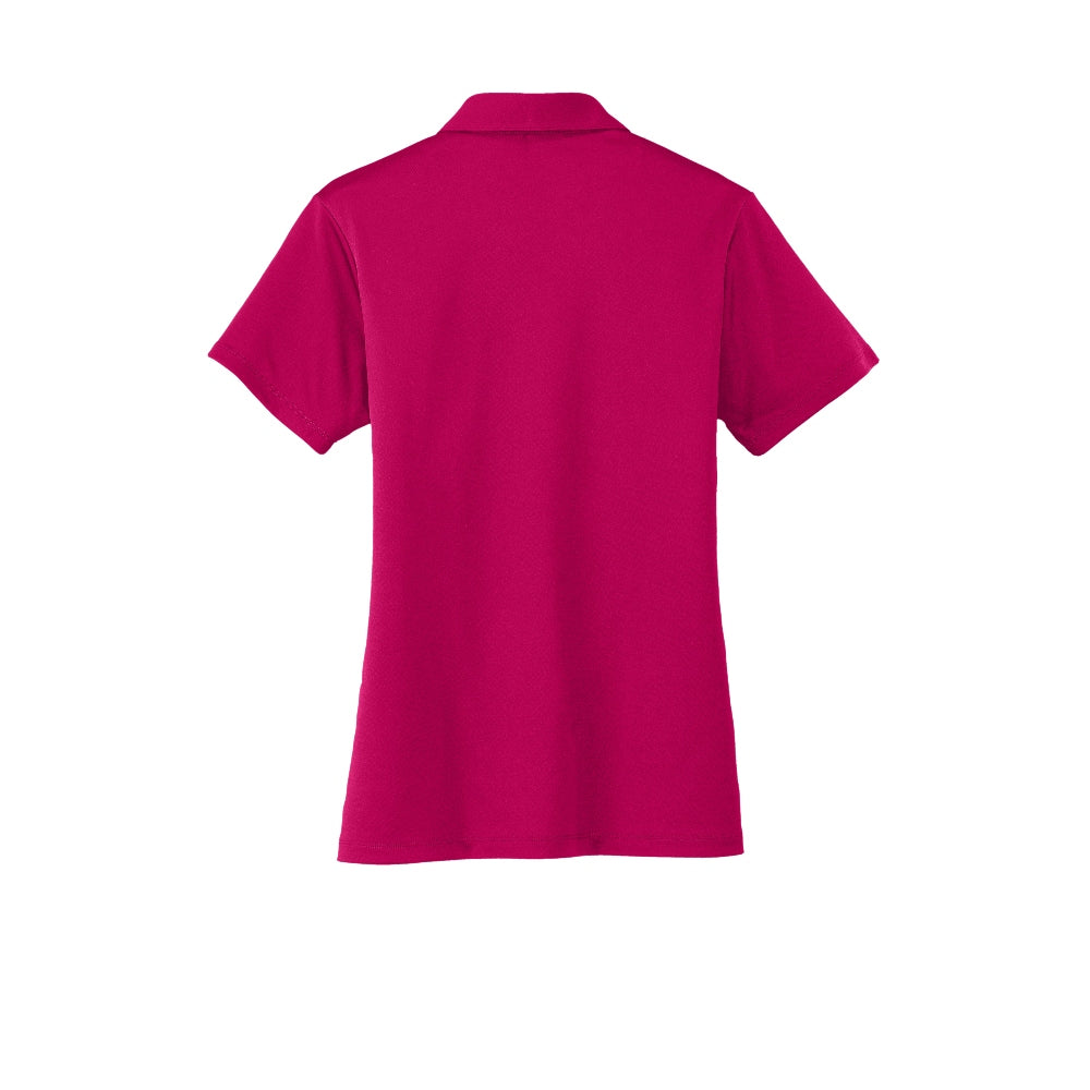 Port Authority® Women's Silk Touch™ Performance Polo - Pink Raspberry