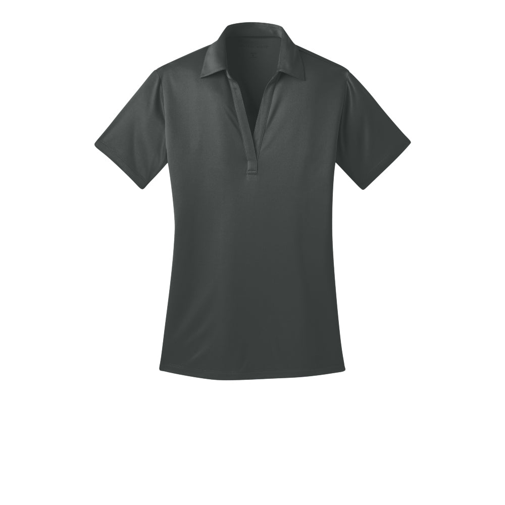 Port Authority® Women's Silk Touch™ Performance Polo - Steel Grey