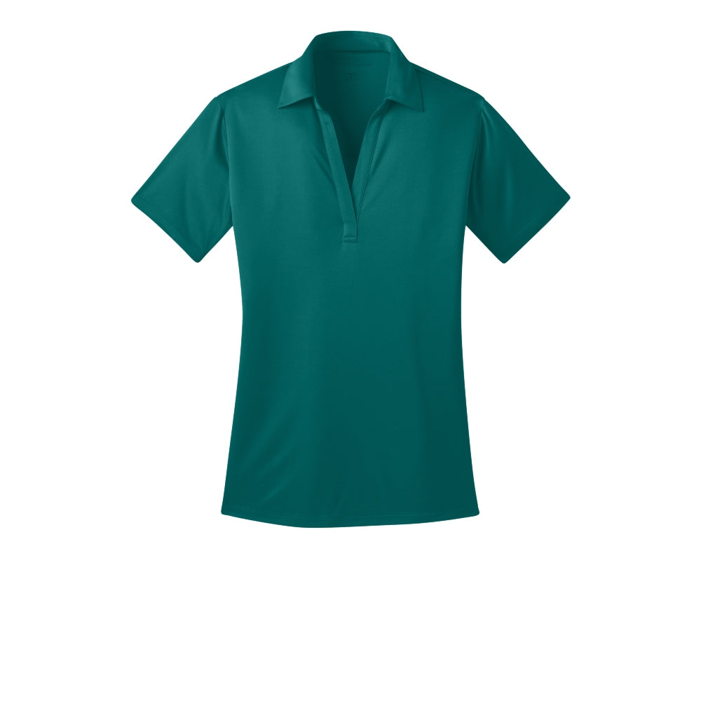 Port Authority® Women's Silk Touch™ Performance Polo - Teal Green