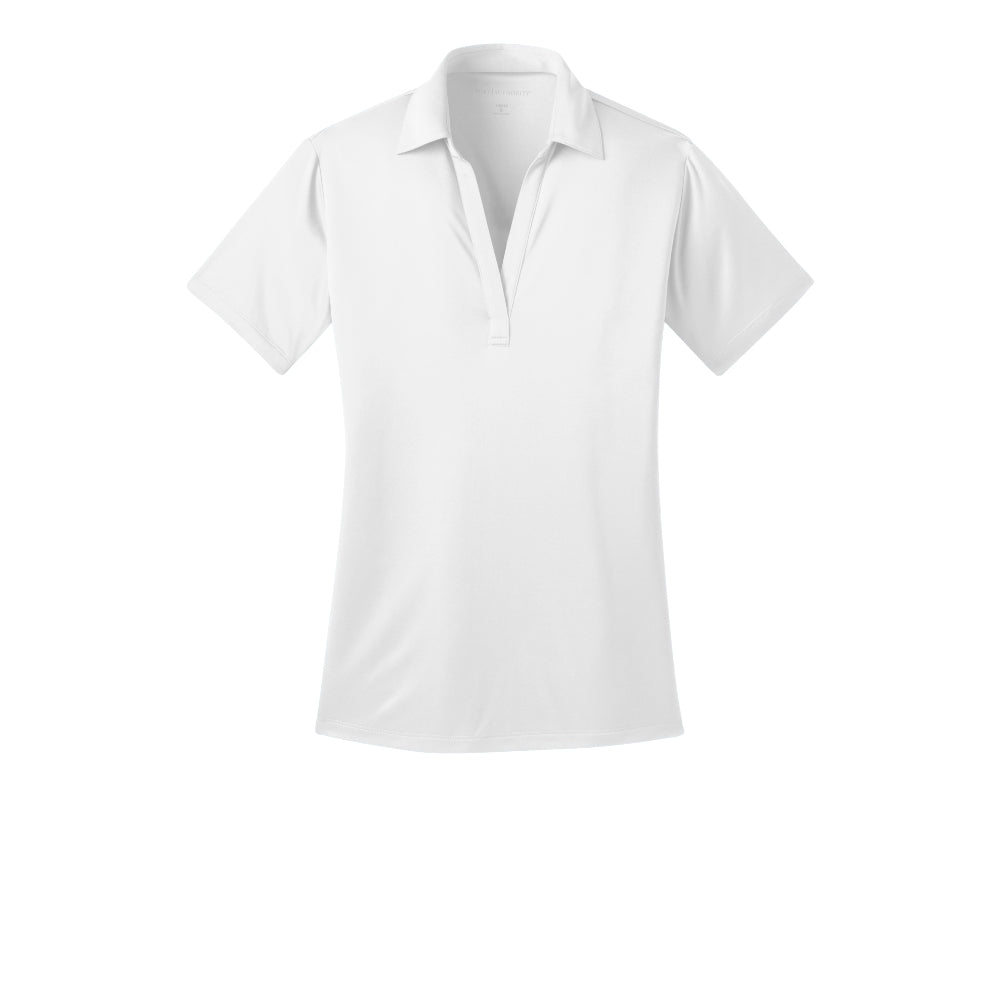 Port Authority® Women's Silk Touch™ Performance Polo - White