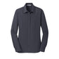 Port Authority® Women's Dimension Knit Dress Shirt - Battleship Grey