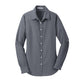 Port Authority® Women's SuperPro™ Oxford Shirt - Black