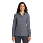Port Authority® Women's SuperPro™ Oxford Shirt - Black