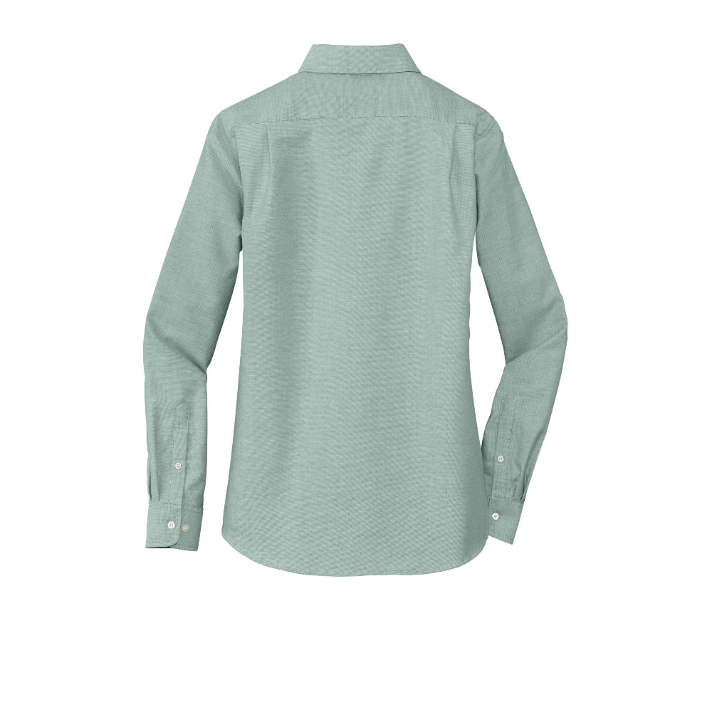 Port Authority® Women's SuperPro™ Oxford Shirt - Green