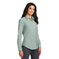 Port Authority® Women's SuperPro™ Oxford Shirt - Green